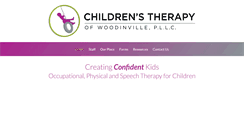 Desktop Screenshot of childrenstherapyofwoodinville.com