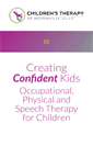Mobile Screenshot of childrenstherapyofwoodinville.com